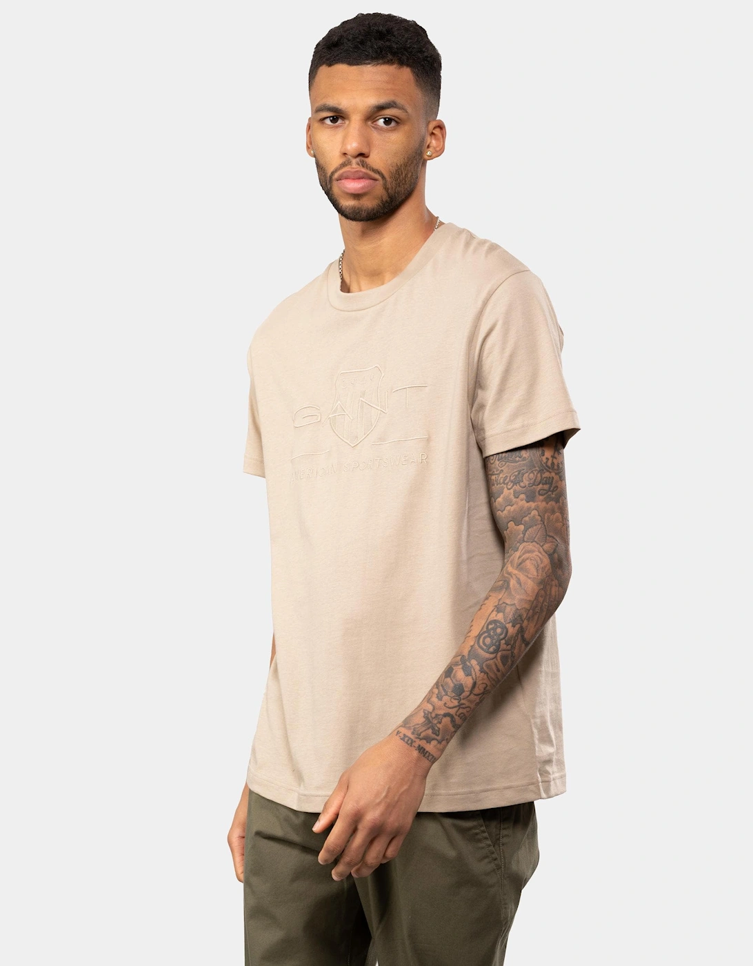 Tonal Archive Shield Mens T-Shirt