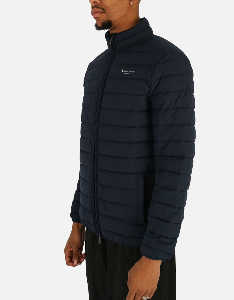 Active Quilted Navy Jacket