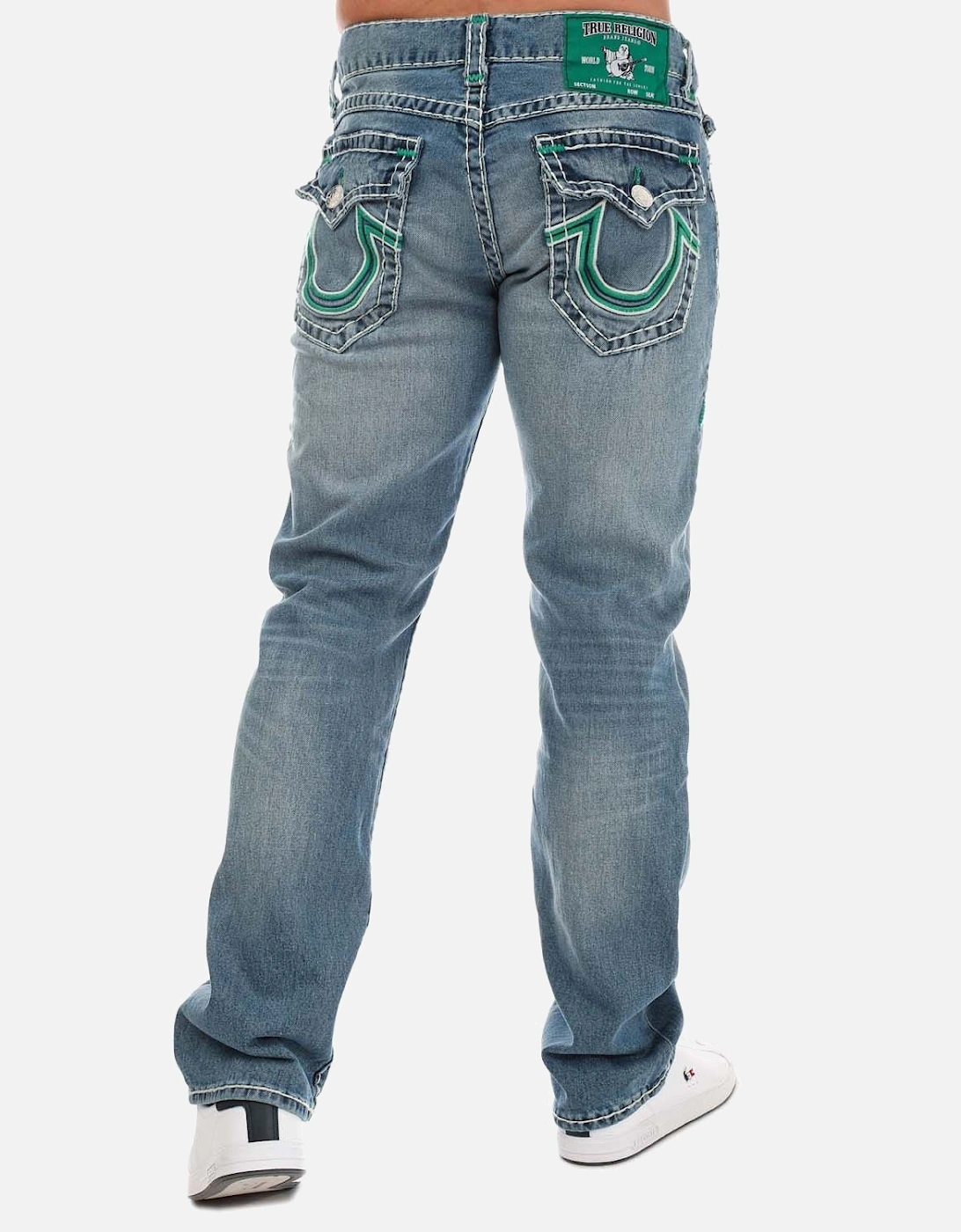 Mens Ricky DBL Raised Super T Flap Jeans