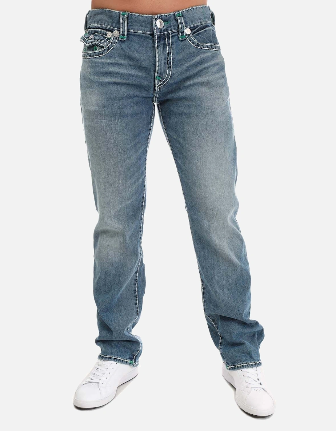 Mens Ricky DBL Raised Super T Flap Jeans, 5 of 4