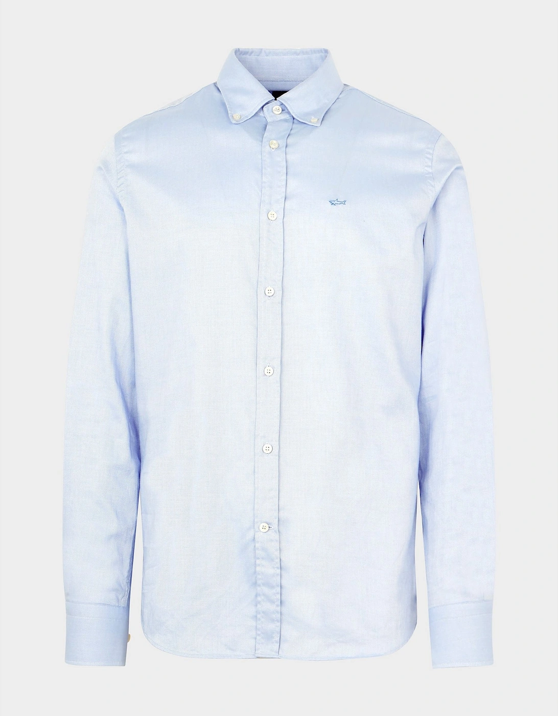 Mens Cotton Oxford Long Sleeve Shirt