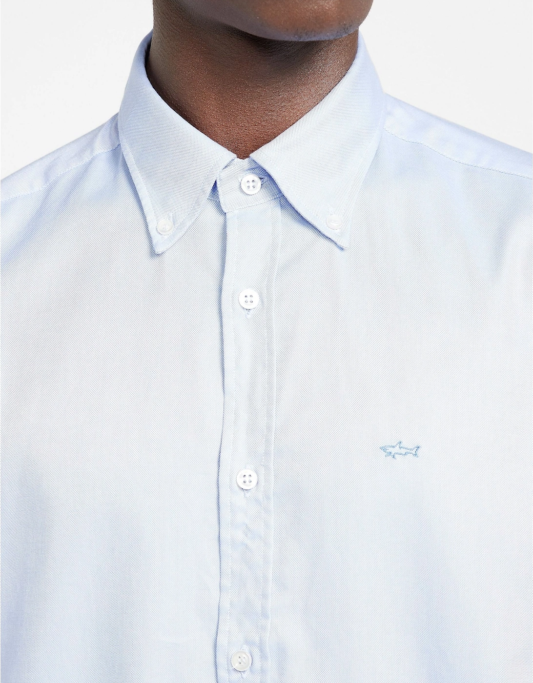 Mens Cotton Oxford Long Sleeve Shirt