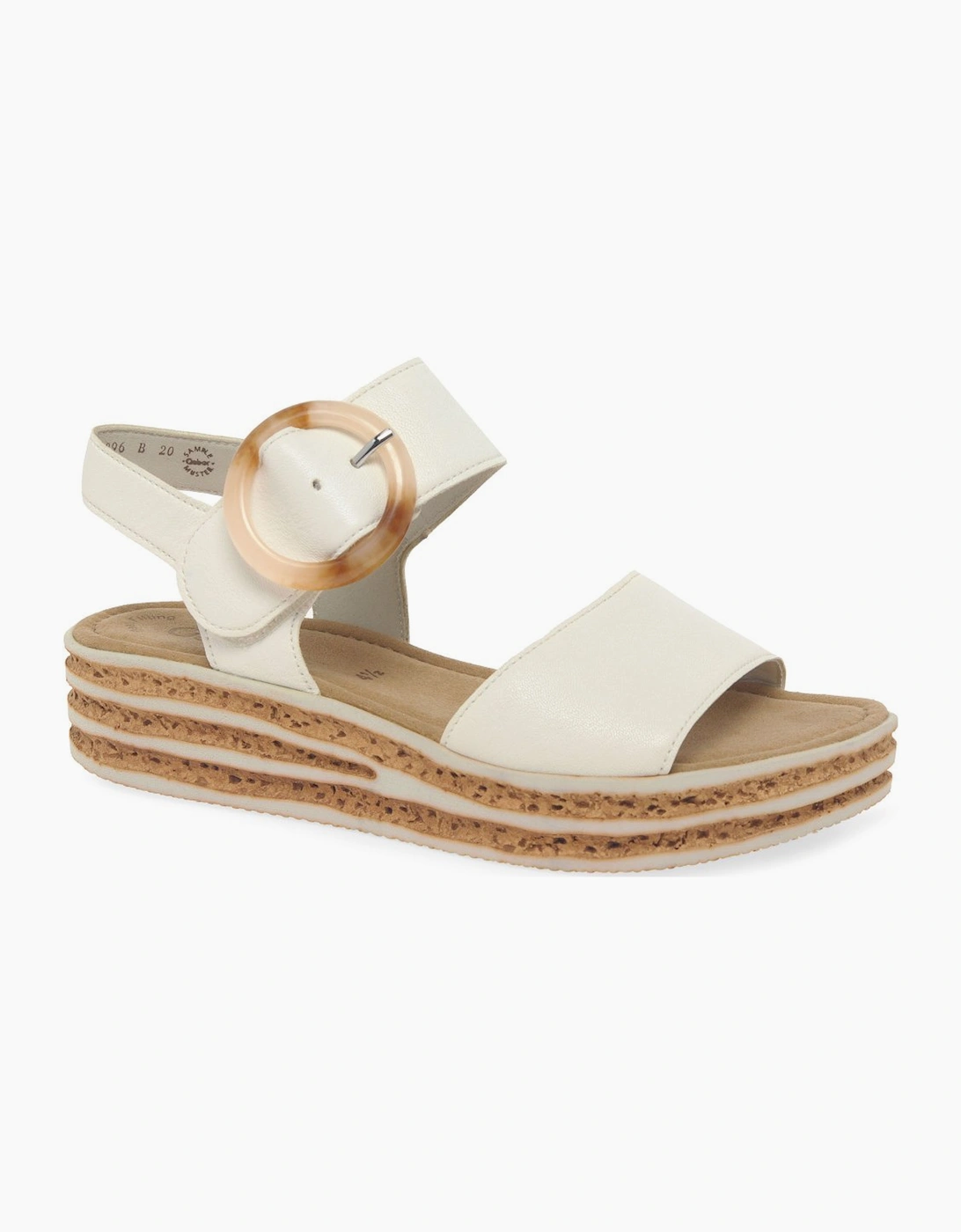 Gabor Women's Andre Womens Sandals - White - Size: 5