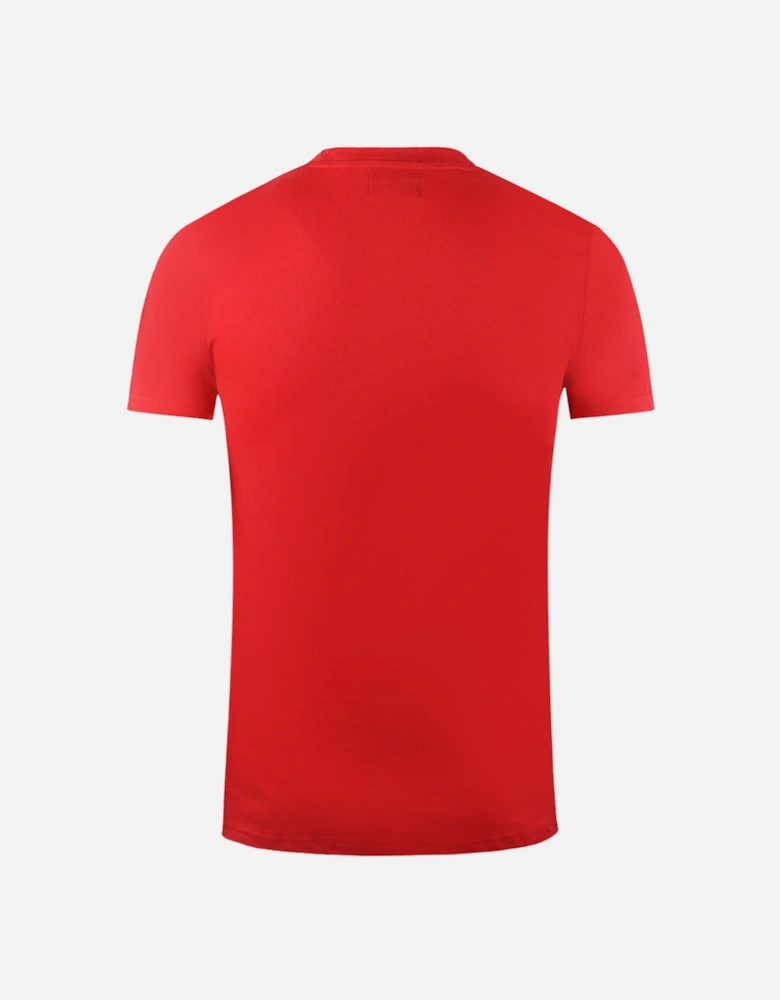 London Aldis Brand Logo Red T-Shirt