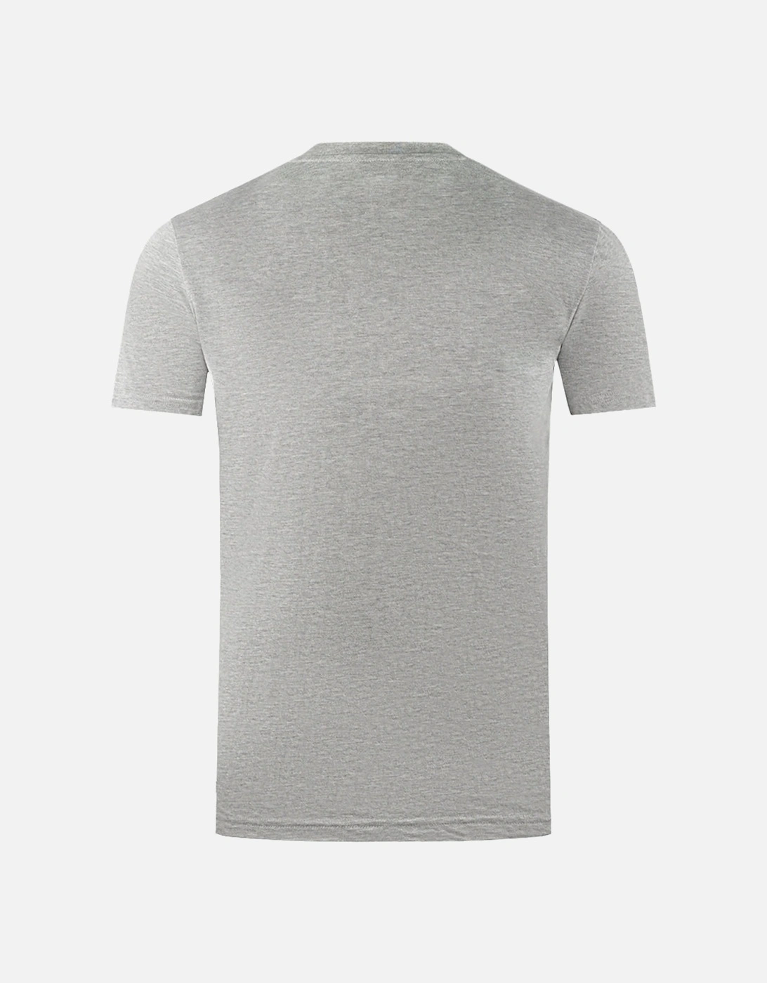 Large Bold London Aldis Brand Logo Grey T-Shirt