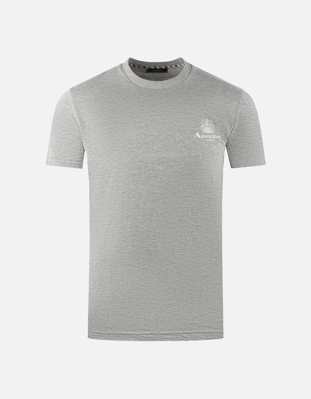 London Aldis Brand Logo On Chest Grey T-Shirt, 3 of 2