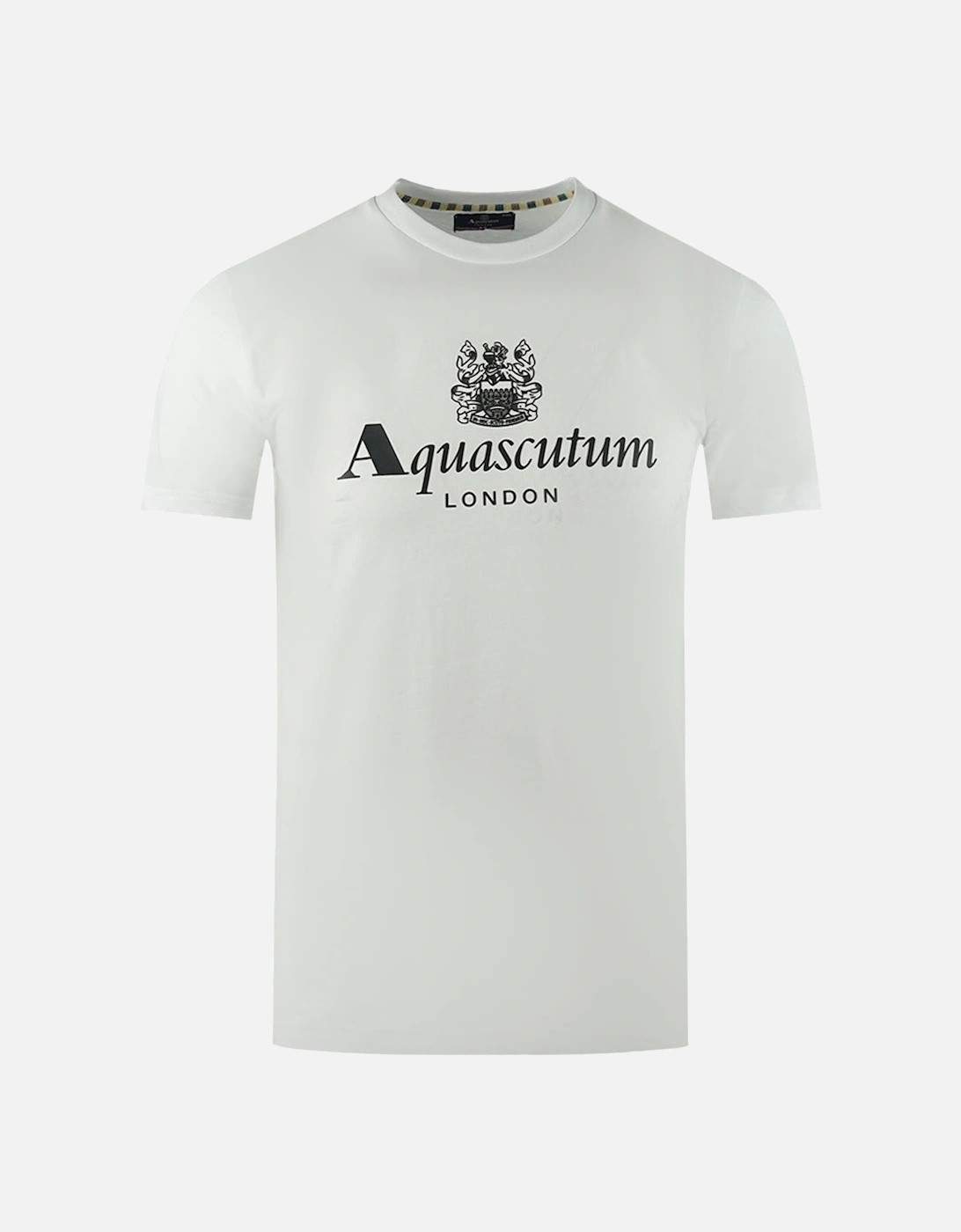 London Aldis Brand Logo White T-Shirt, 3 of 2