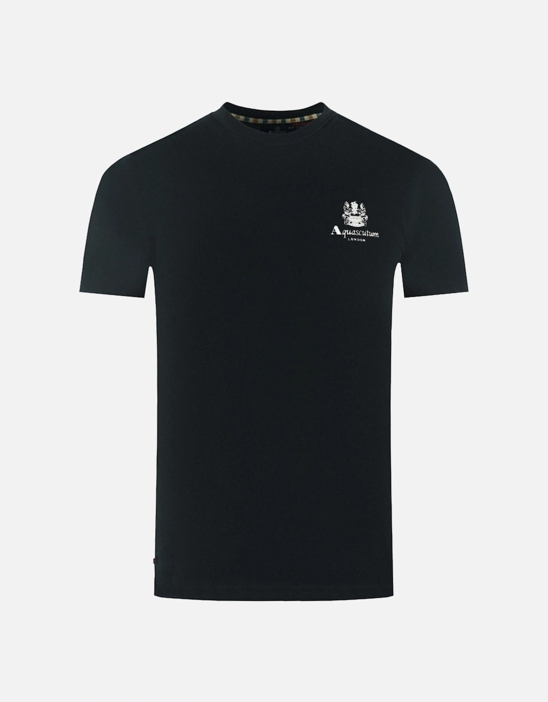 London Aldis Brand Logo On Chest Black T-Shirt, 3 of 2