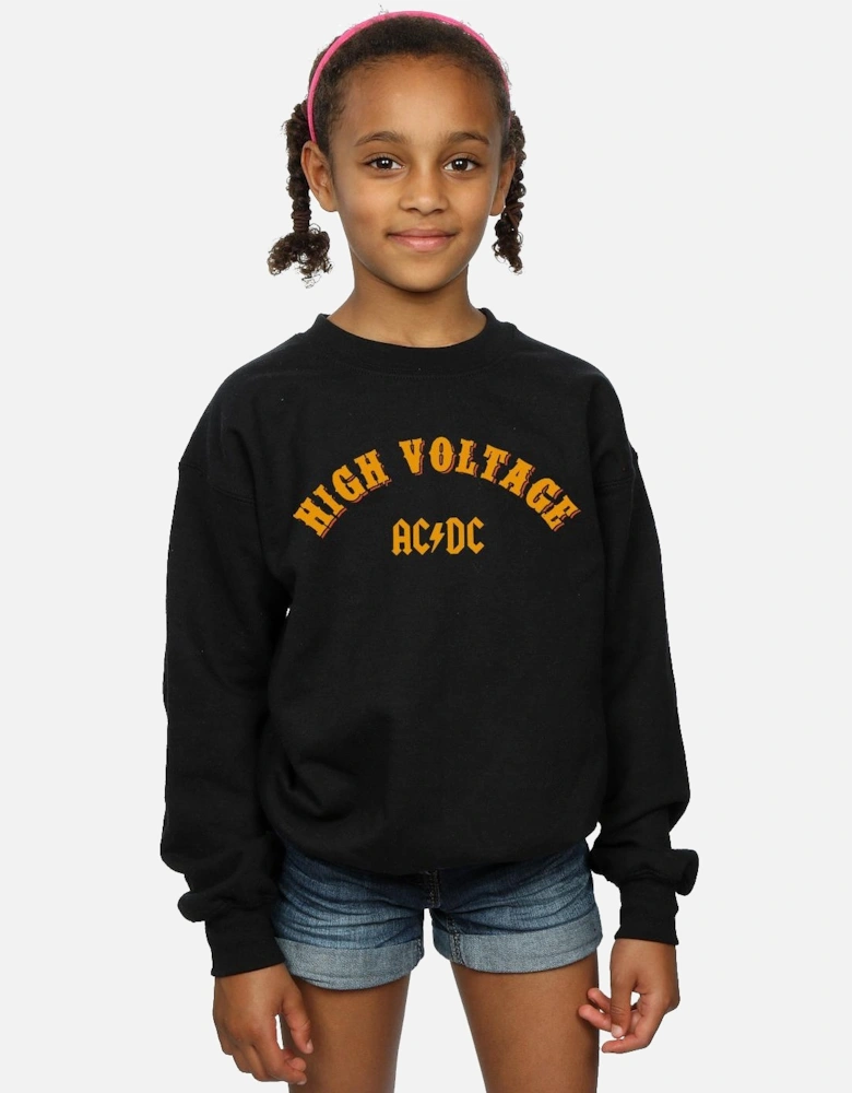 Girls High Voltage Collegiate Sweatshirt