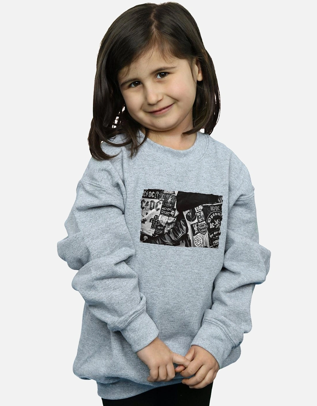 Girls Badges And Posters Collection Sweatshirt