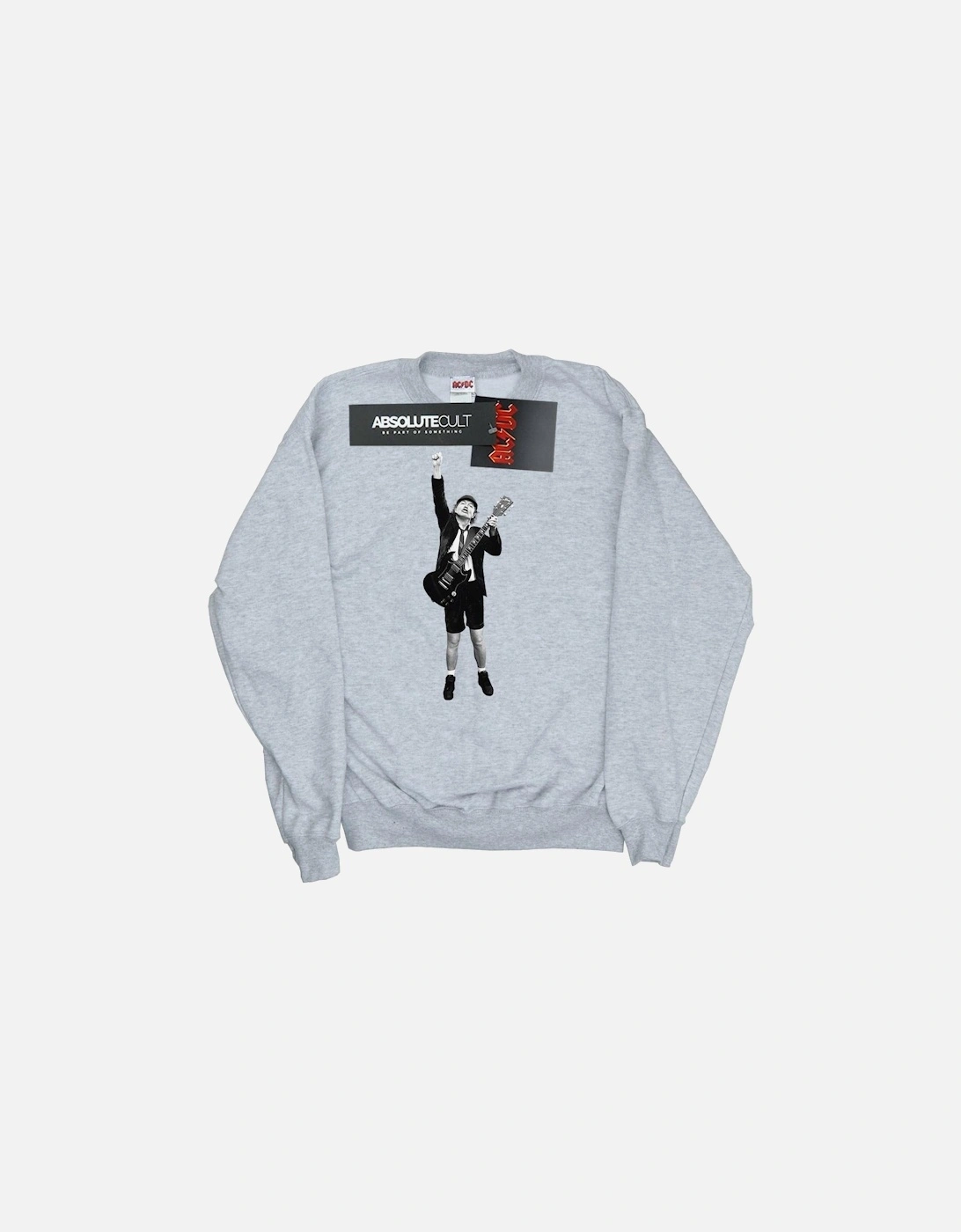 Womens/Ladies Angus Young Cut Out Sweatshirt