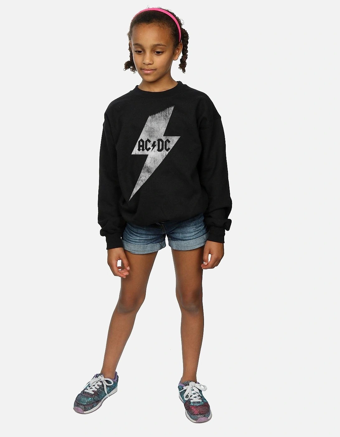 Girls Lightning Bolt Sweatshirt
