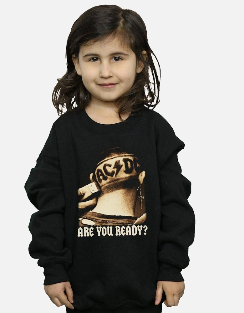 Girls Are You Ready Hair Shave Sweatshirt