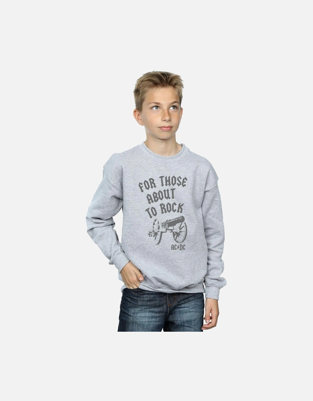 Boys For Those About To Rock Cannon Sweatshirt, 6 of 5