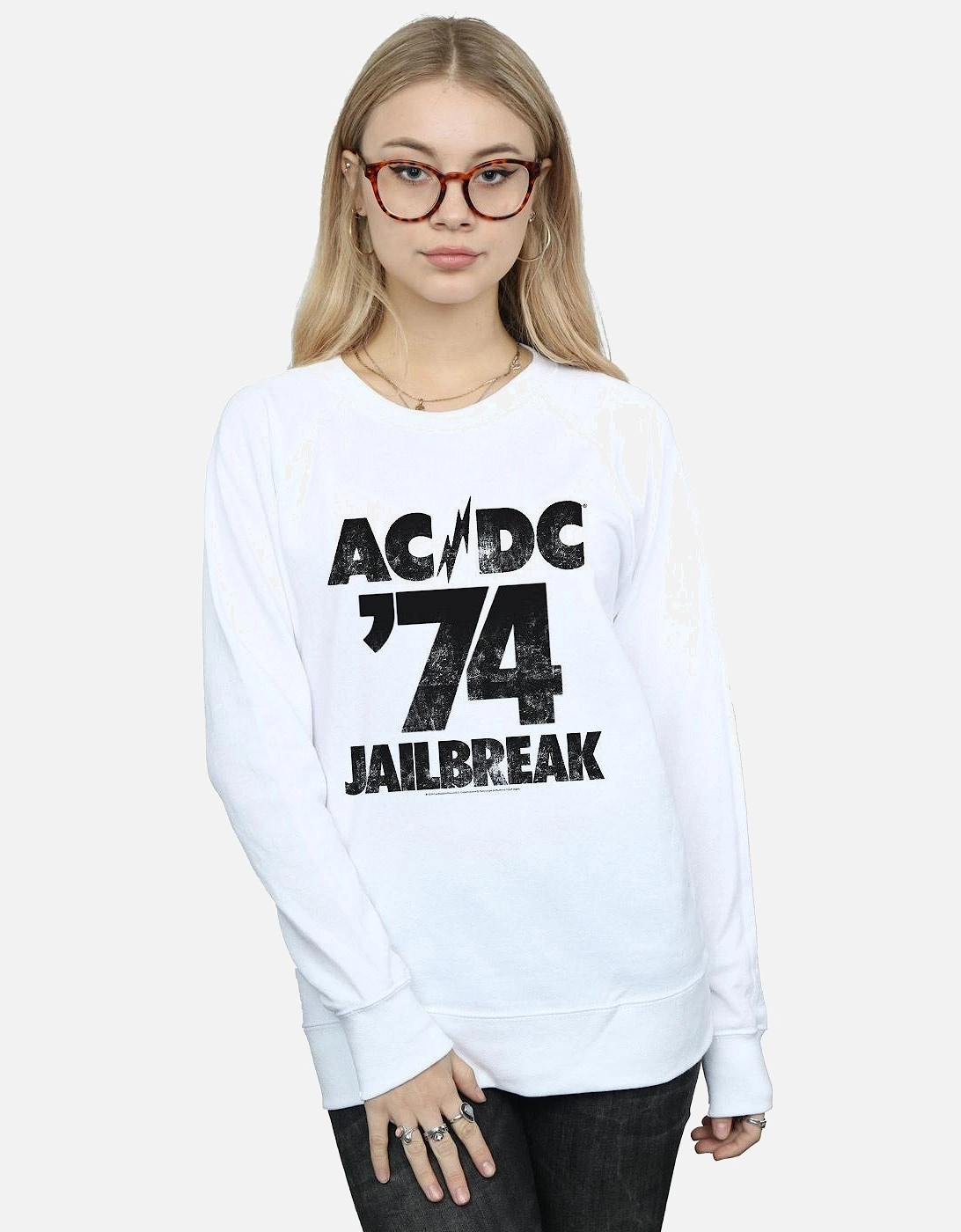 Womens/Ladies Jailbreak 74 Sweatshirt, 4 of 3