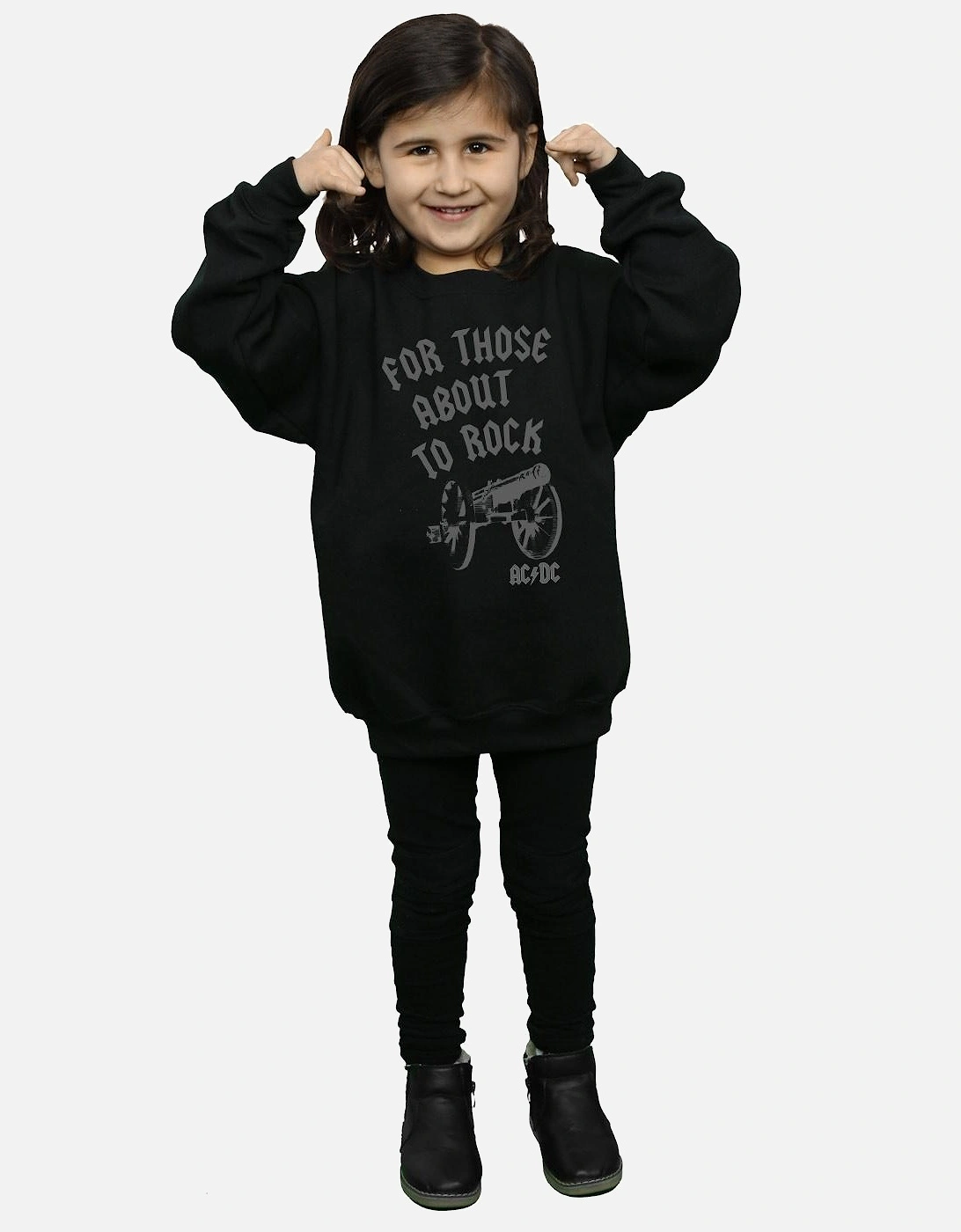 Girls For Those About To Rock Cannon Sweatshirt