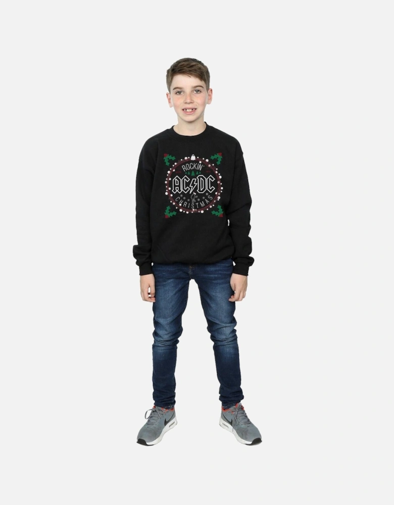 Boys Christmas Circle Sweatshirt