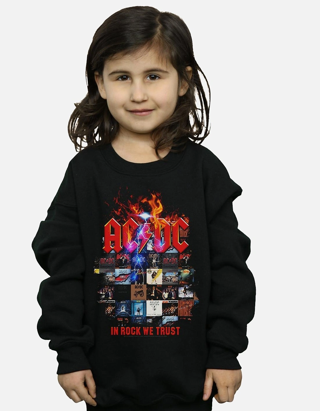Girls In Rock We Trust Album Cover Sweatshirt