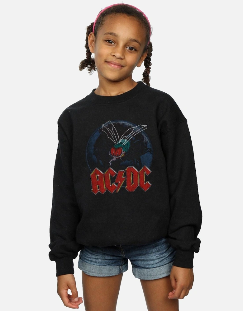 Girls Fly On The Wall Sweatshirt