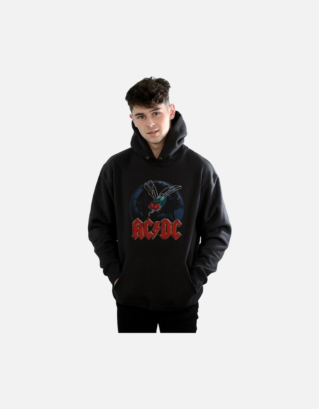 Mens Fly On The Wall Hoodie, 3 of 2