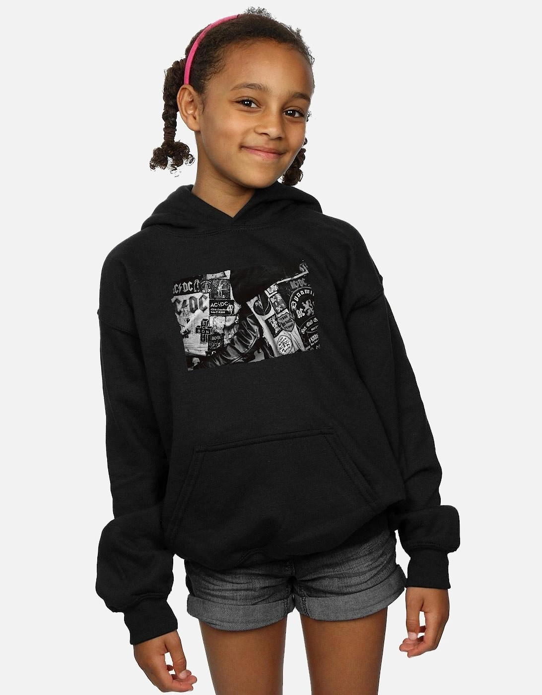 Girls Badges And Posters Collection Hoodie