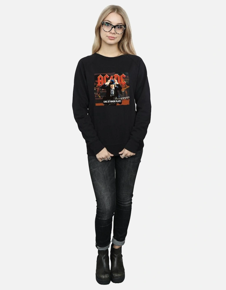 Womens/Ladies Live At River Plate Columbia Records Sweatshirt