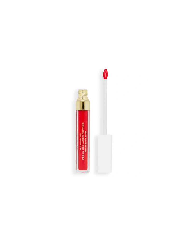 Pro Vegan Collagen Peptide High Shine Lip Gloss Cherie