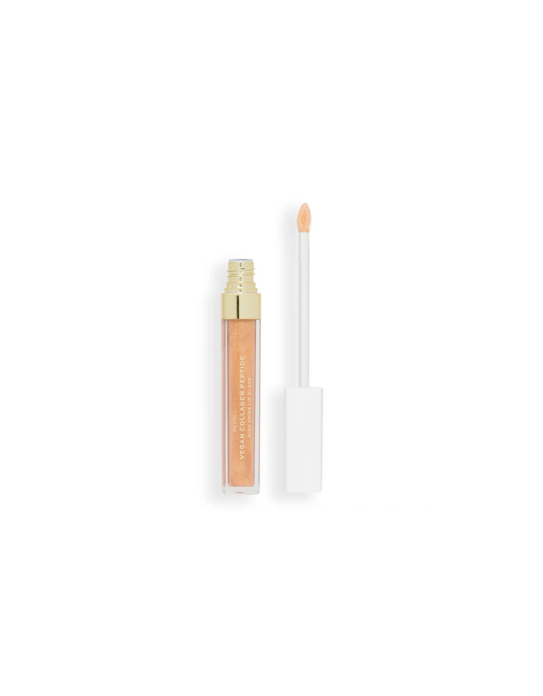 Pro Vegan Collagen Peptide High Shine Lip Gloss Chic