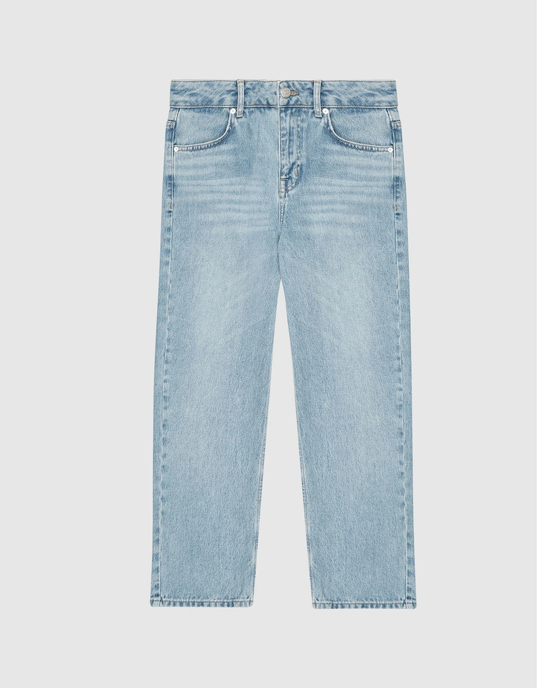 High Rise Straight Leg Jeans, 2 of 1