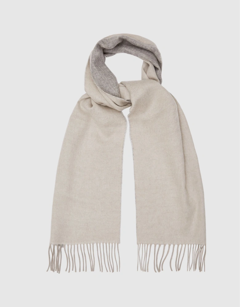 Wool Cashmere Blend Scarf