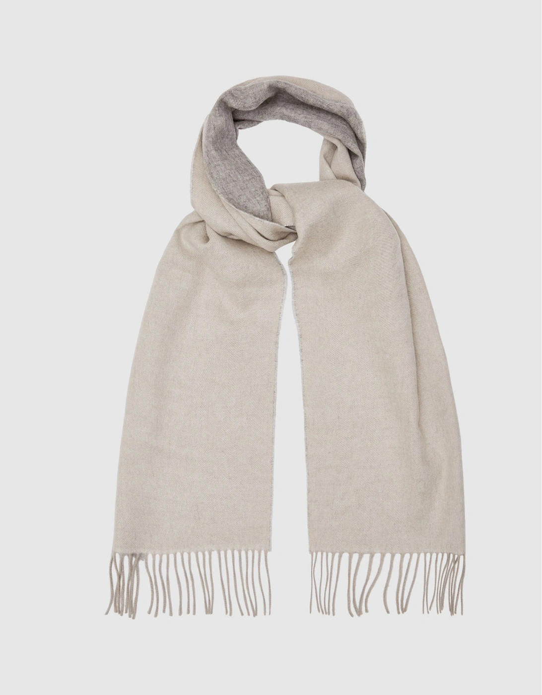 Wool Cashmere Blend Scarf, 2 of 1
