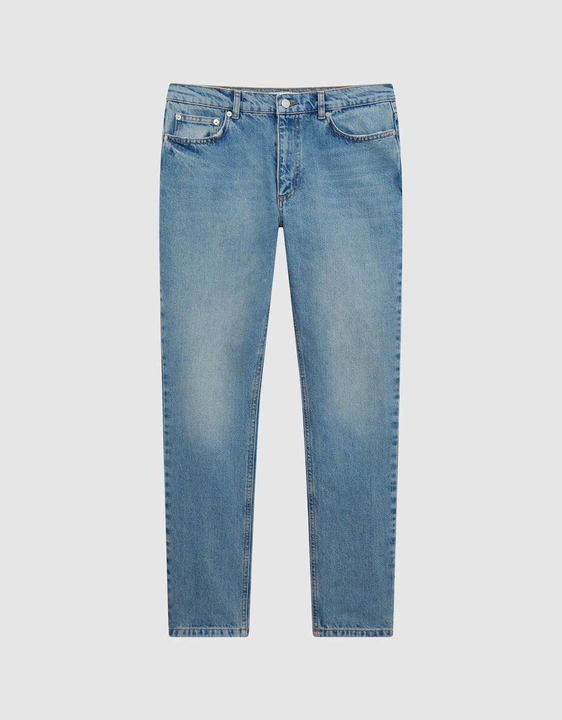 Washed Tapered Slim Jeans, 2 of 1
