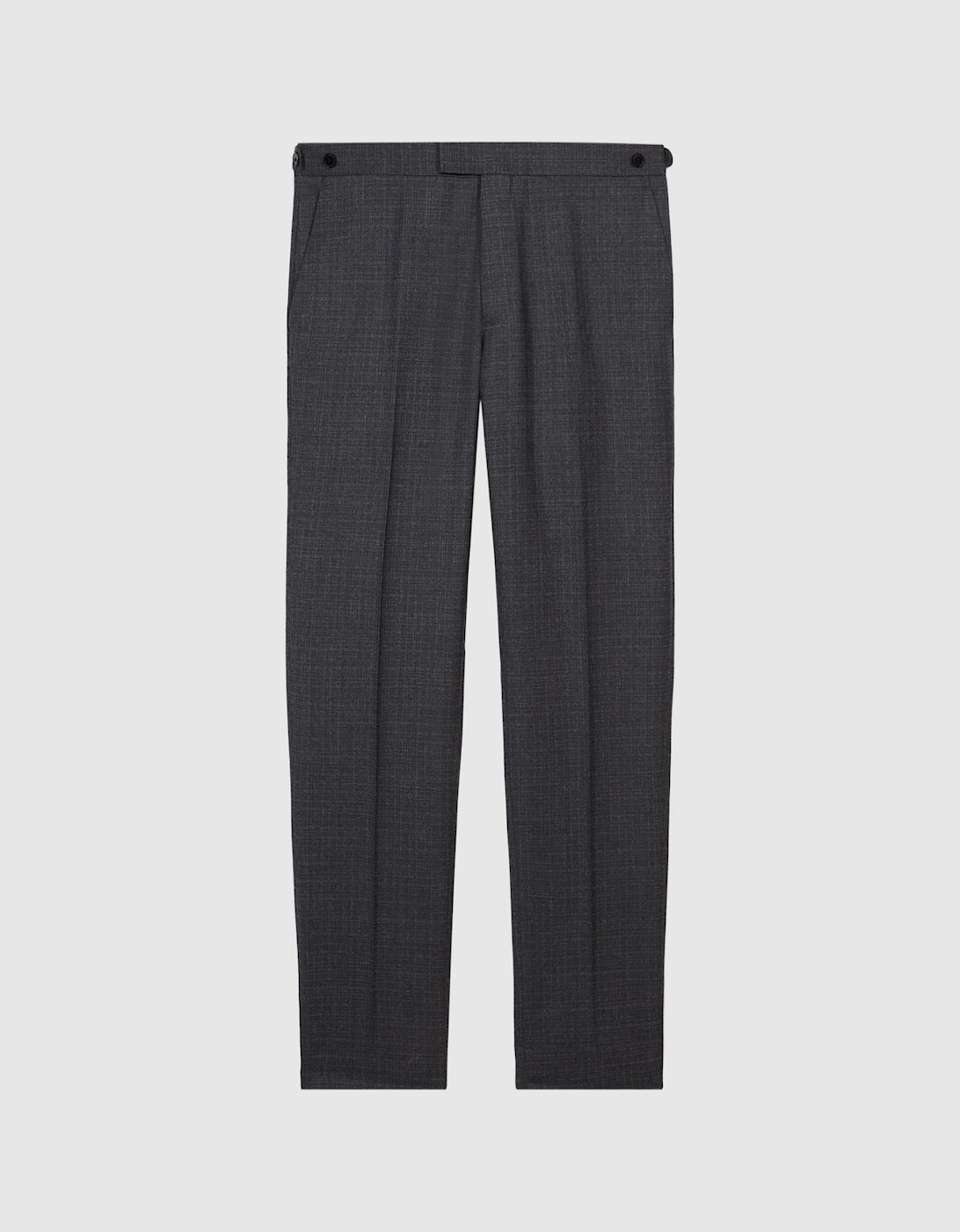 Textured Slim Fit Trousers, 2 of 1