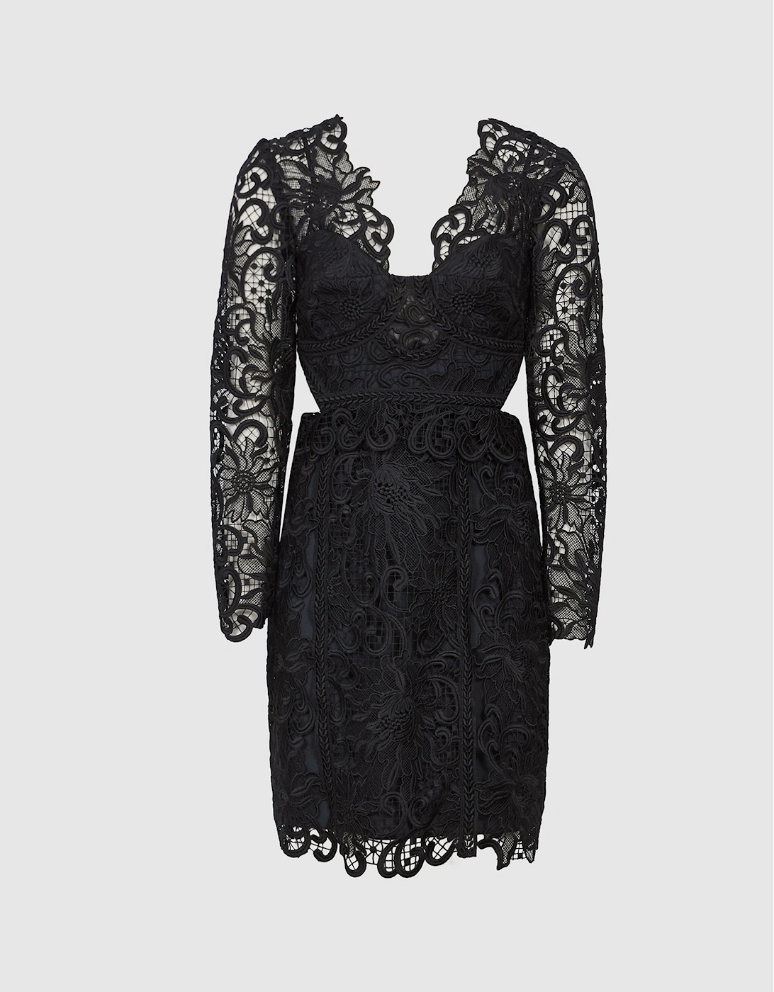 Lace Bodycon Dress, 2 of 1