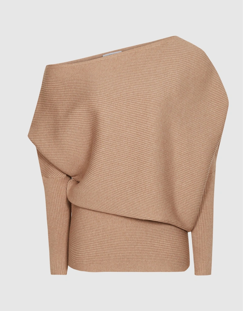 Asymmetric Knitted Top