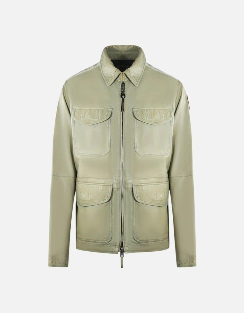 Truman Leather London Fog Beige Leather Jacket