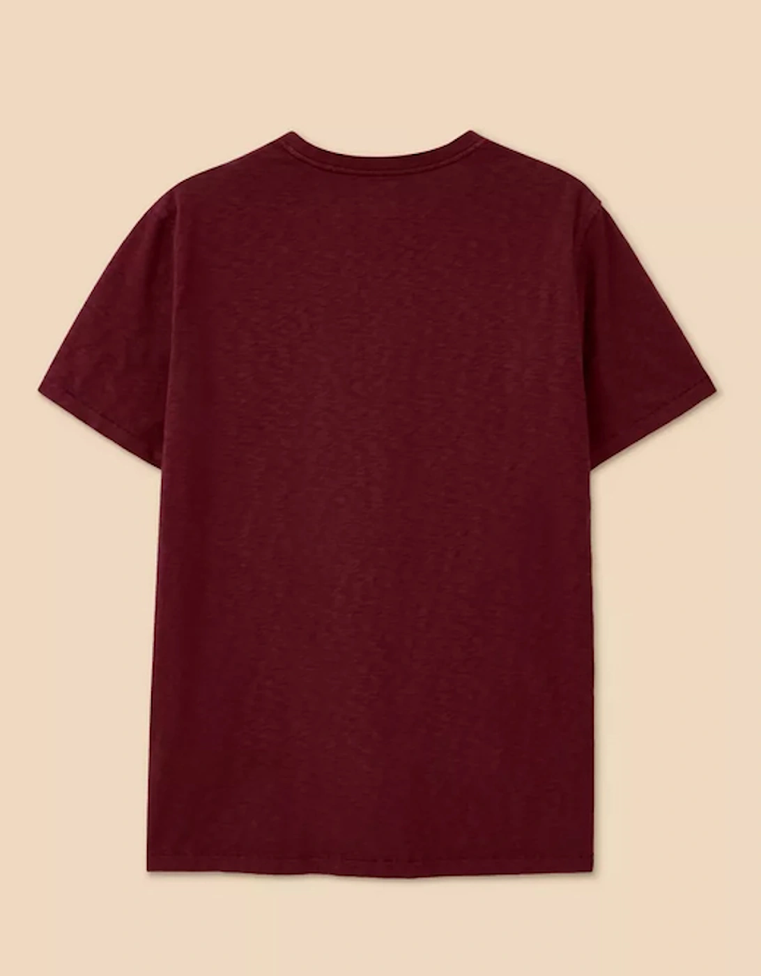 Men's Abersoch Short Sleeve Tee Dark Plum