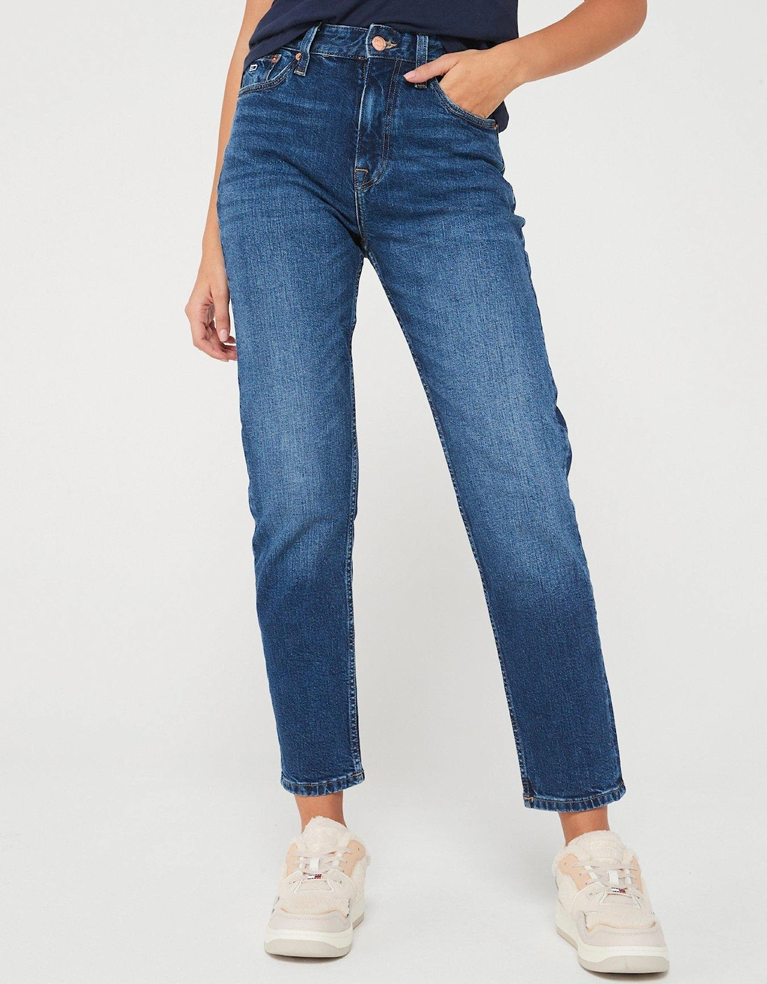 High Rise Ankle Slim Jean - Blue, 6 of 5