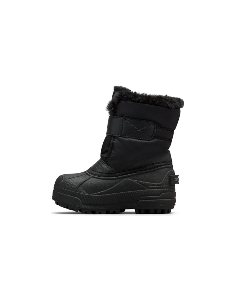 Younger Kids Snow Commander Insulated Snow Boot - Black