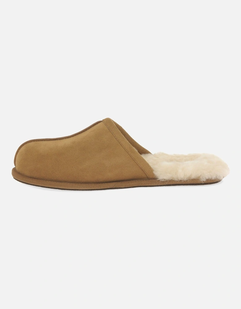 Scuff Mens Sheepskin Suede Slipper