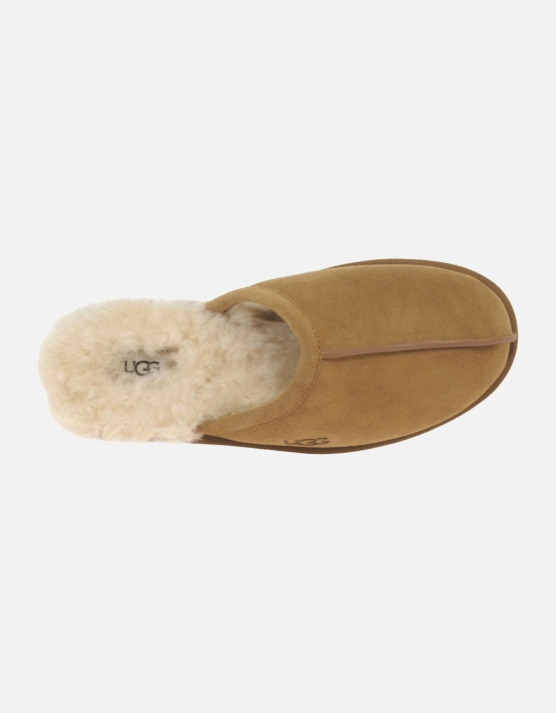 Scuff Mens Sheepskin Suede Slipper