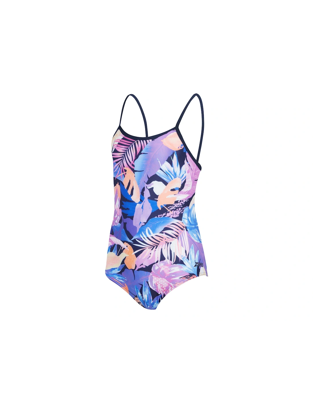 Junior Girls Classicback Swimsuit - Multi, 3 of 2