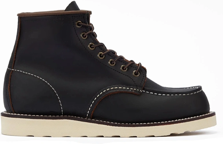 Shoes Heritage Work 6inch Moc Toe Prairie Men's Black Boots