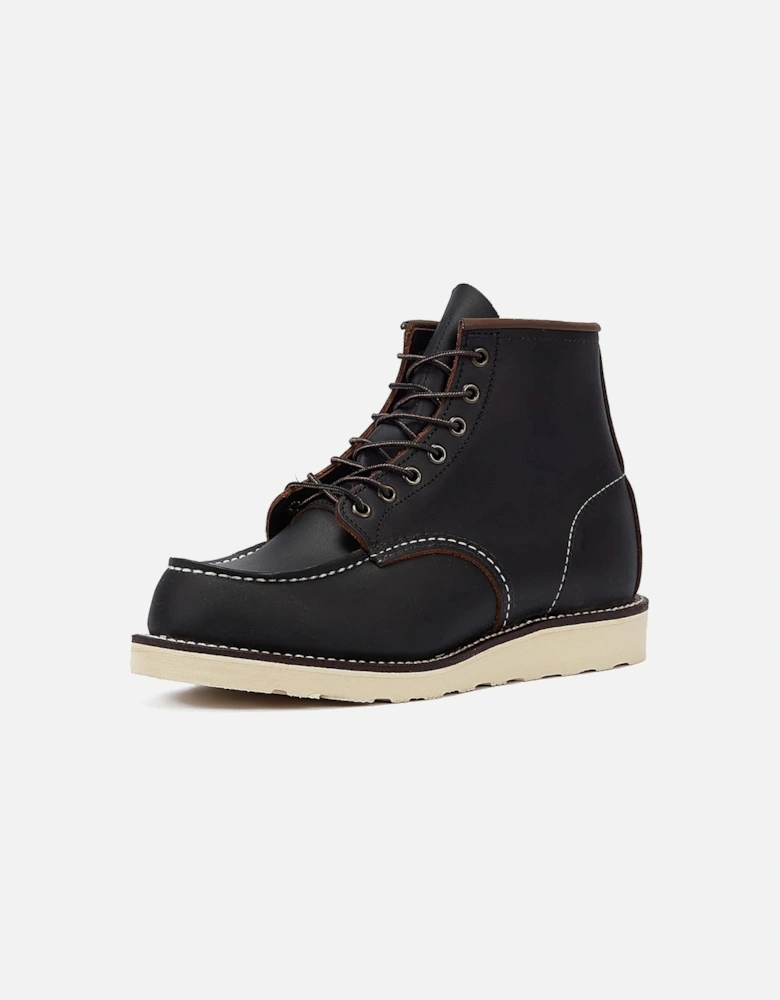 Shoes Heritage Work 6inch Moc Toe Prairie Men's Black Boots