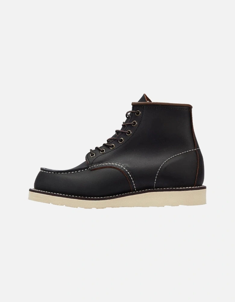 Shoes Heritage Work 6inch Moc Toe Prairie Men's Black Boots