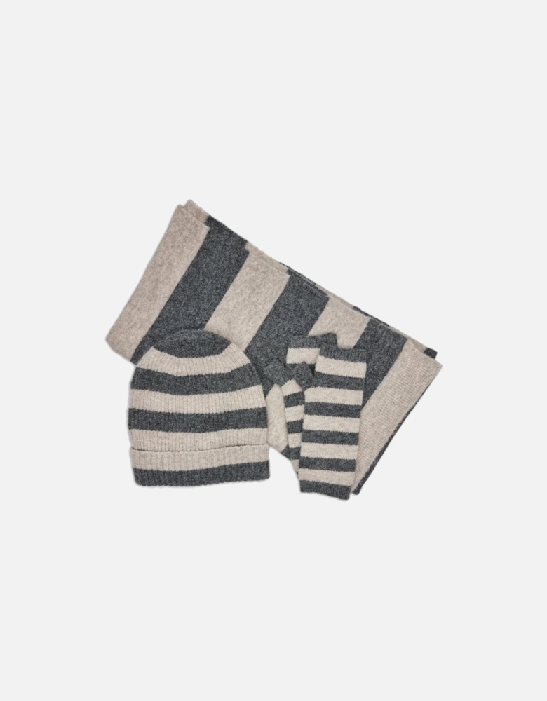 ALEXA SCARF-BLACK MIX