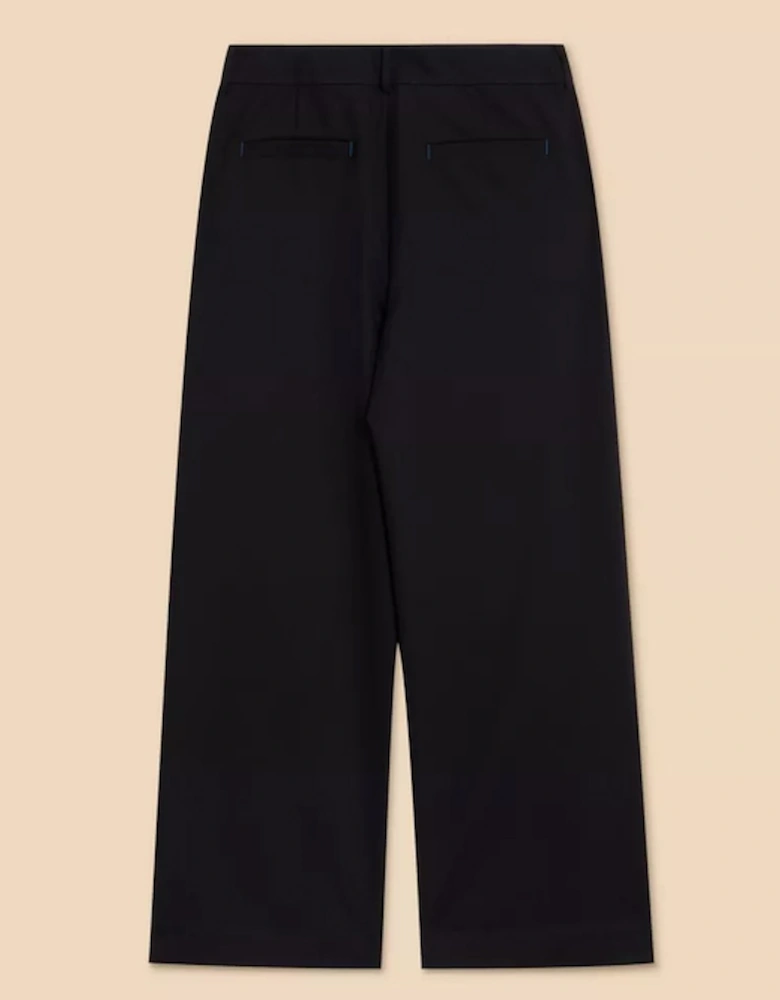 Women's Belle Wide Leg Trouser Pure Black