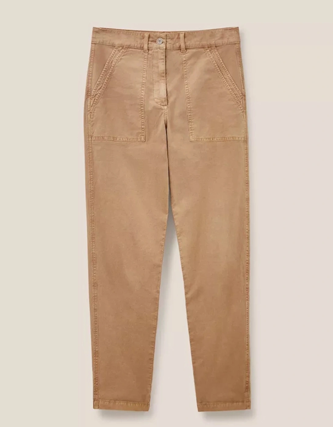 Petite Women's Twister Chino Mid Tan