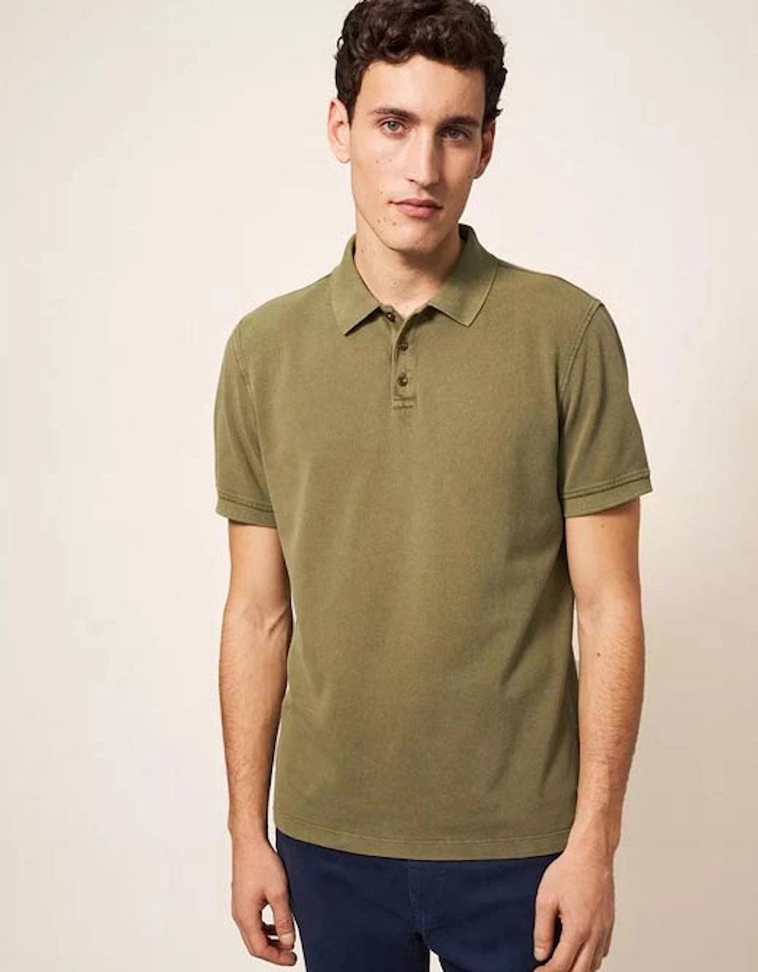 Men's Utility Polo Khaki Green, 8 of 7