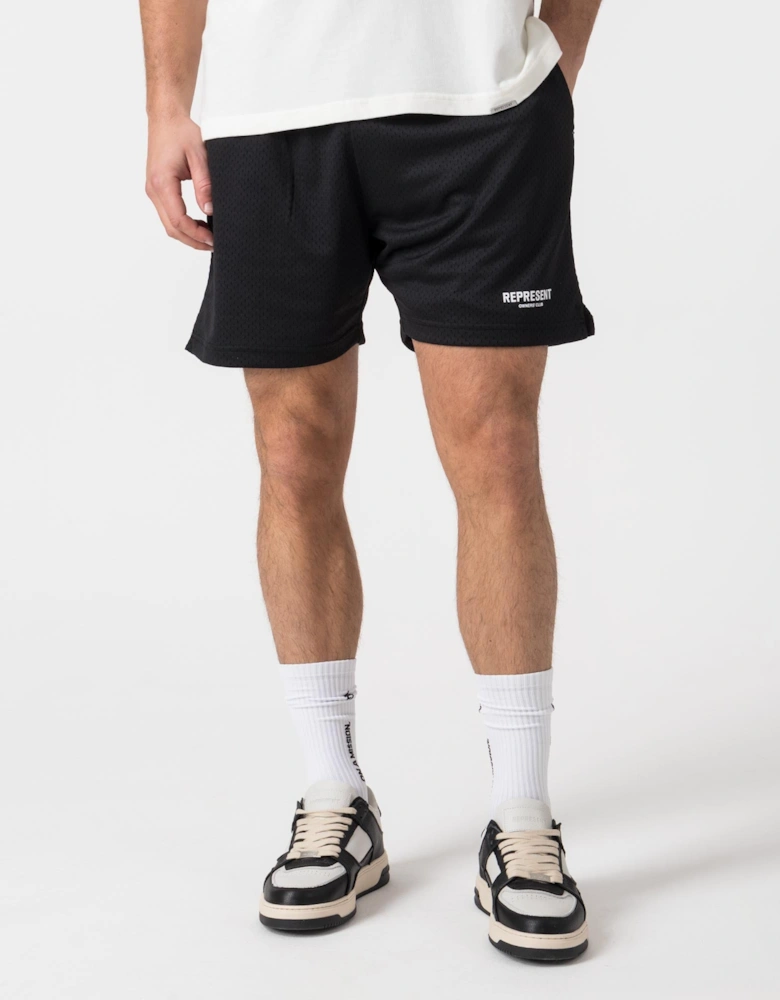 Relaxed Fit Owners' Club Mesh Shorts